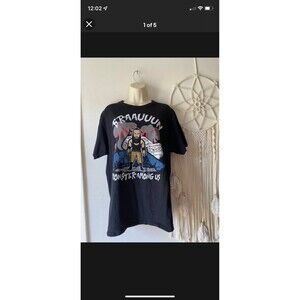 WWE X NERDS Cartoon Braun Strowman Wrestling Tee MENS LARGE